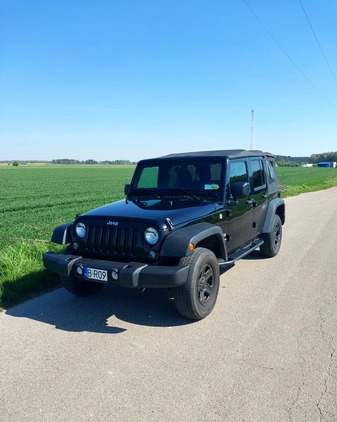 Jeep Wrangler cena 113900 przebieg: 133000, rok produkcji 2017 z Zambrów małe 352